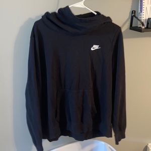 black Nike hoodie